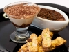 Tirimasu, Belgium Chocolate Mousse and Home-made Biscotti